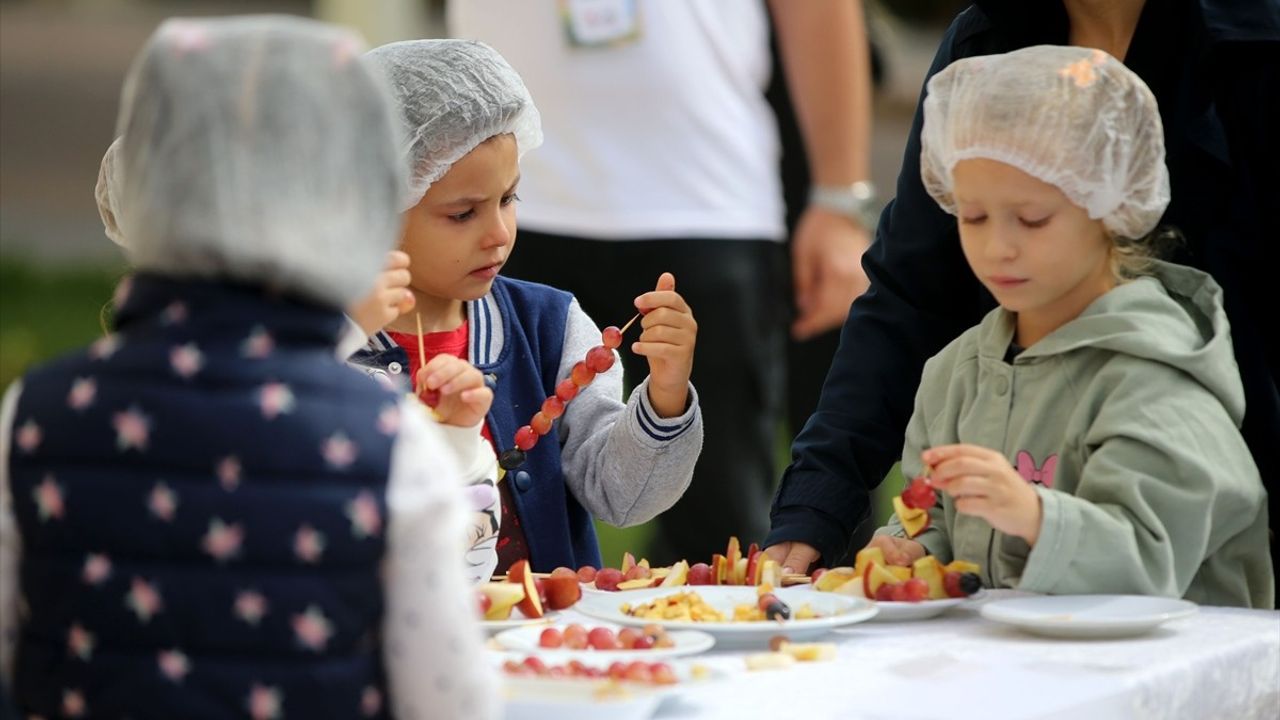 Kırklareli'nde Minik Şefler Mutfakta Büyüledi