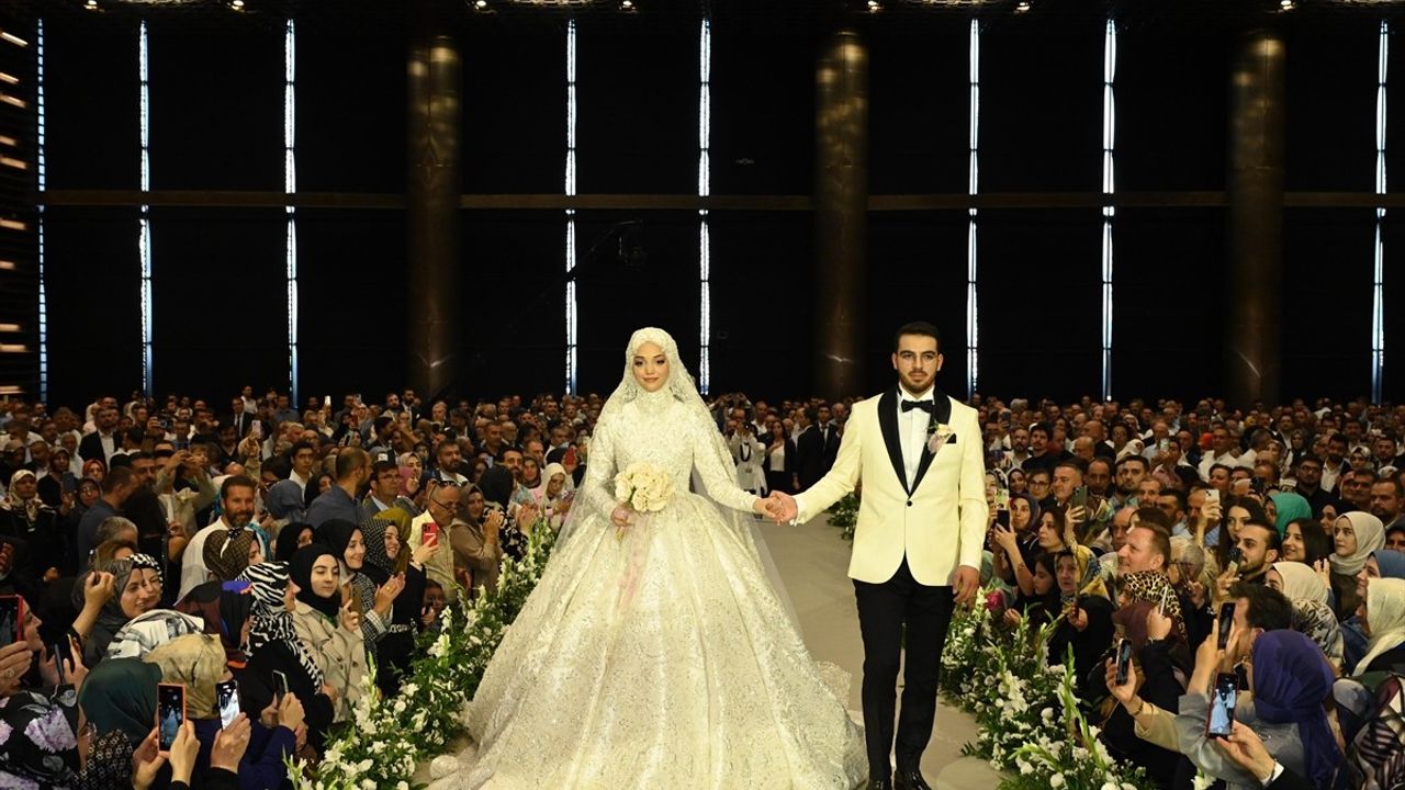 Konya'da Dört Bakanın Katıldığı Nikah Töreni