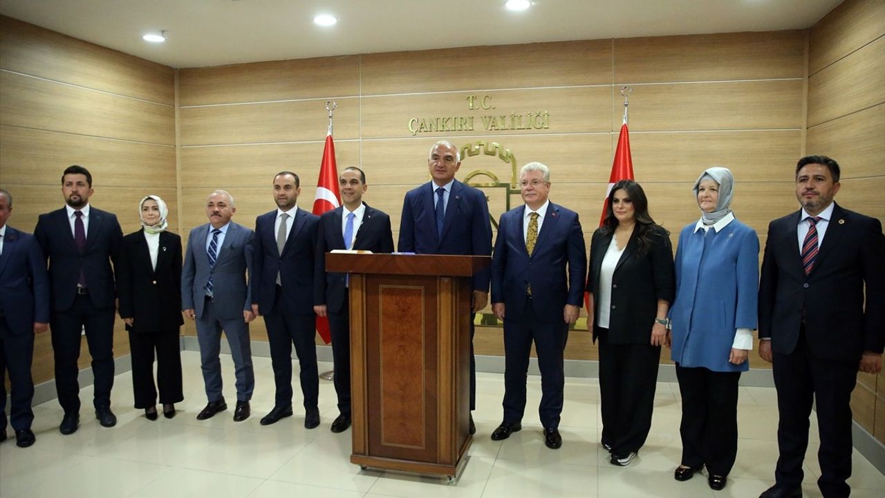 Kültür ve Turizm Bakanı Ersoy Çankırı'da Kültürel Miras ve Turizmi Değerlendirdi