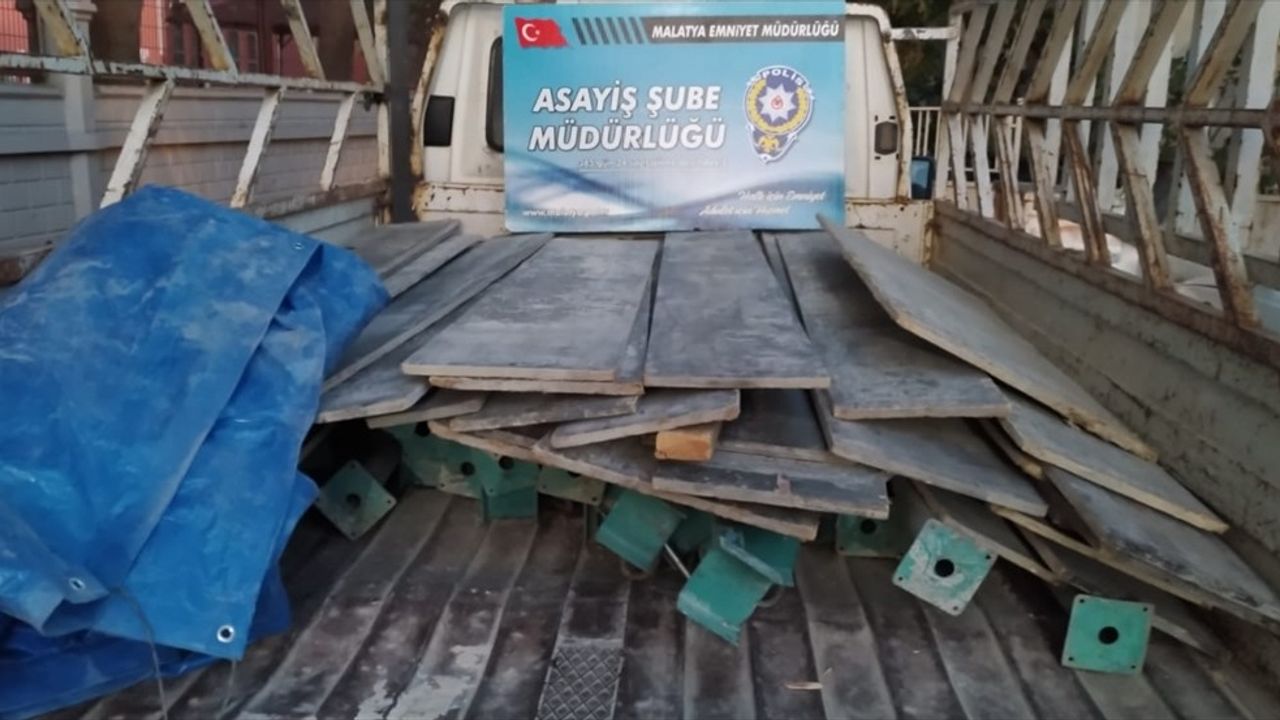 Malatya'da İnşaat Malzemesi Hırsızlığına 4 Tutuklama