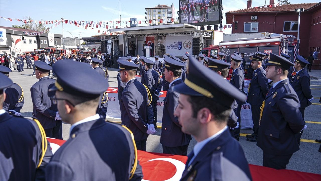 Mansur Yavaş’tan İtfaiye Eri Yemin Töreni