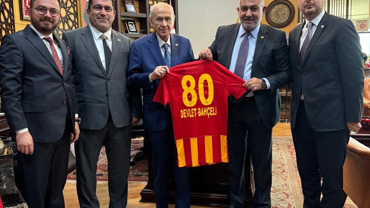 MHP Genel Başkanı Bahçeli, Bellona Kayserispor Yönetimini Ağırladı