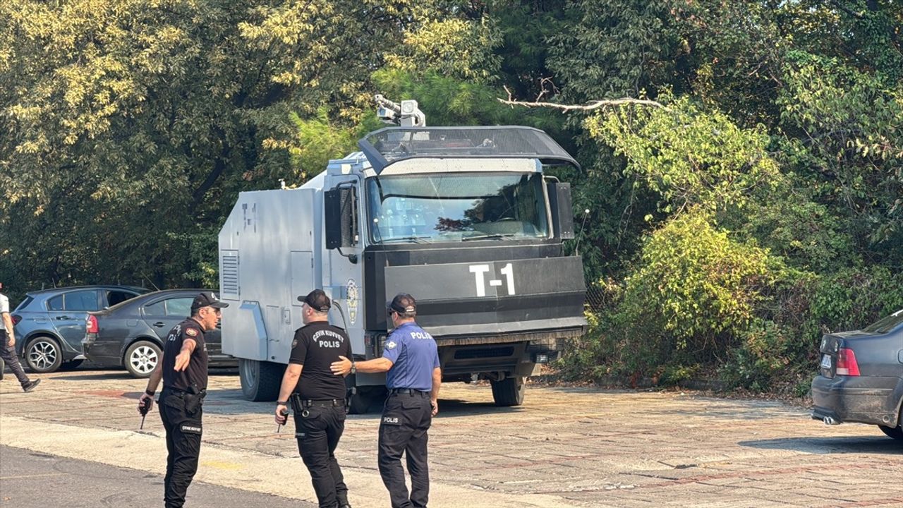 Ondokuz Mayıs Üniversitesi'nde Yangın Kontrol Altına Alındı