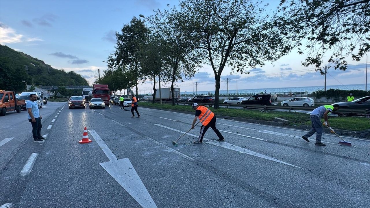 Samsun'da Taş Ocağı Patlatması Sonrası Yaralılar