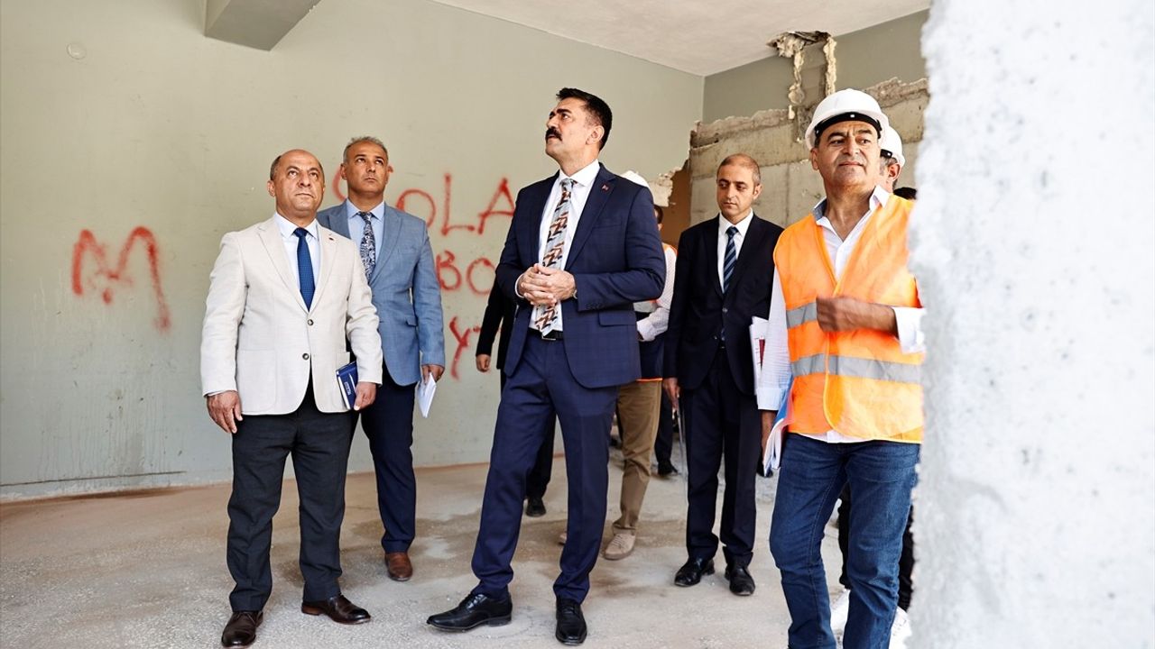 Tunceli'de Deprem Güçlendirme Çalışmaları Başladı