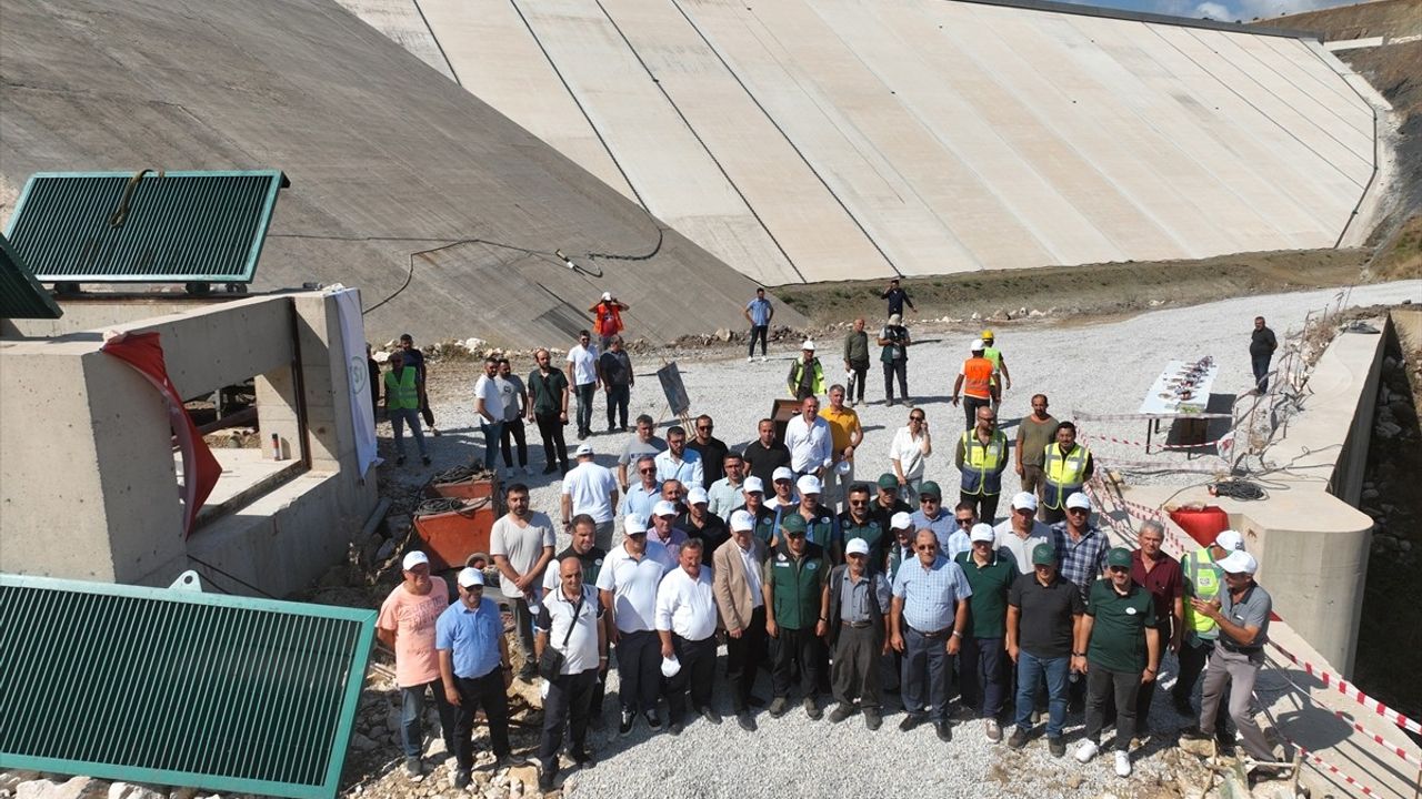 Yeşildere Barajı Su Tutma İşlemlerini Tamamladı