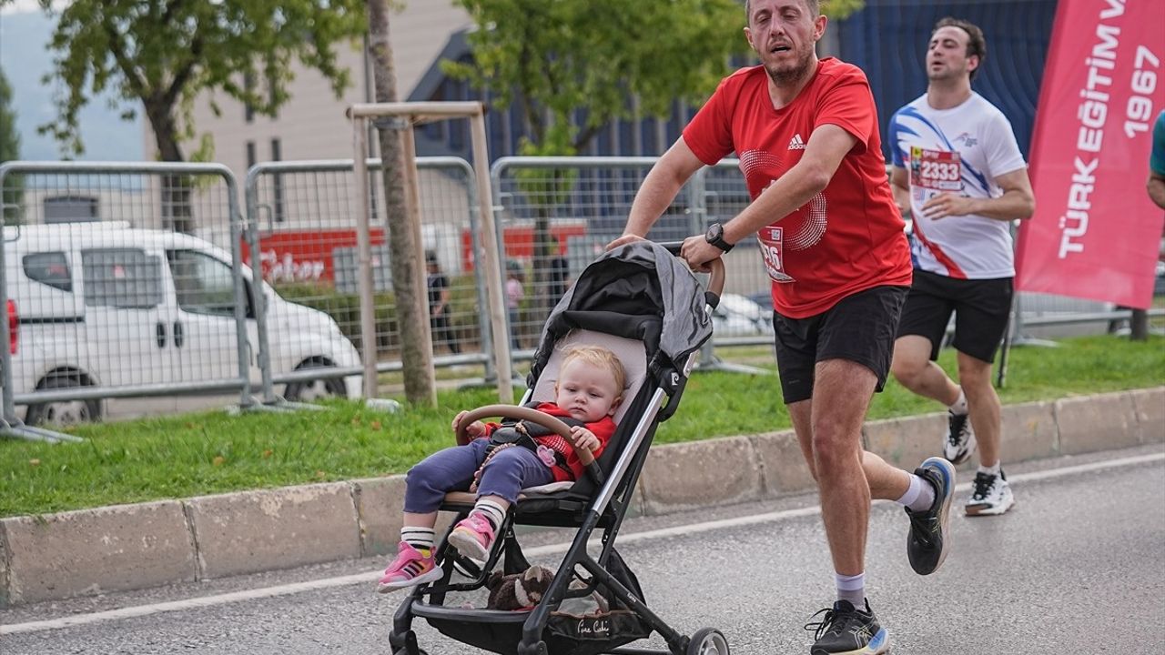 11. Eker I Run Koşusu Bursa'da Coşkuyla Gerçekleşti