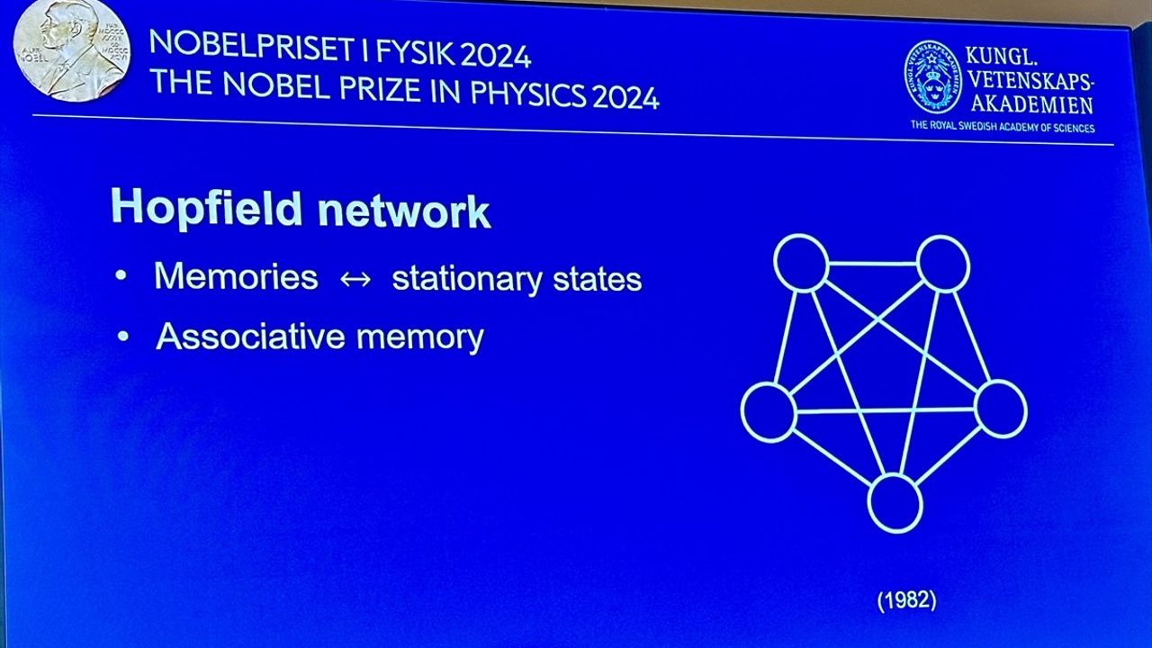 2024 Nobel Fizik Ödülü: Yapay Sinir Ağlarının Öncüleri