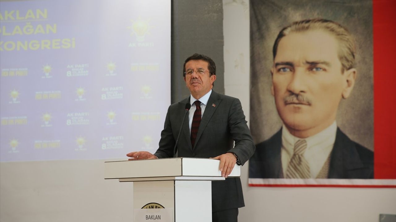 AK Parti Baklan Kongresi'nde Zeybekci'nin Vatan Vurgusu