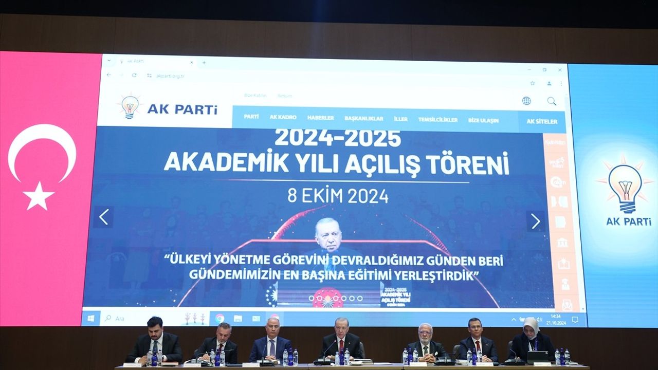 AK Parti MKYK Toplantısı Yapıldı