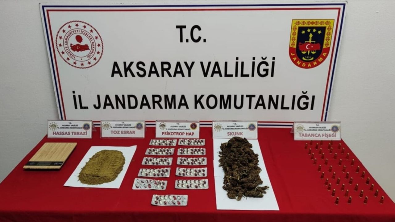 Aksaray'da Uyuşturucu Operasyonu: 2 Kişi Tutuklandı