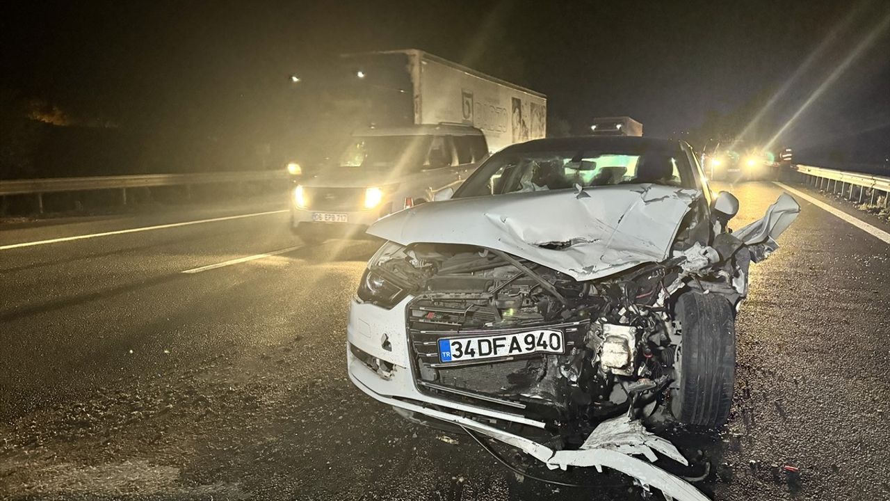 Anadolu Otoyolu'nda Zincirleme Kaza: 5 Yaralı