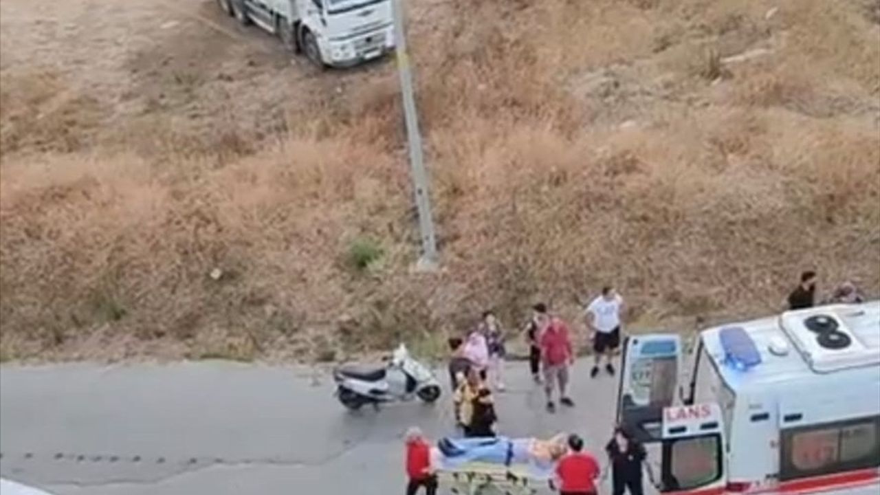 Antalya'da Motosikletten Açılan Ateşte Bir Kişi Yaralandı