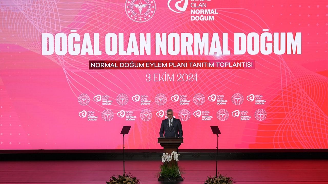 Bakan Memişoğlu'ndan Normal Doğum Eylem Planı Açıklamaları