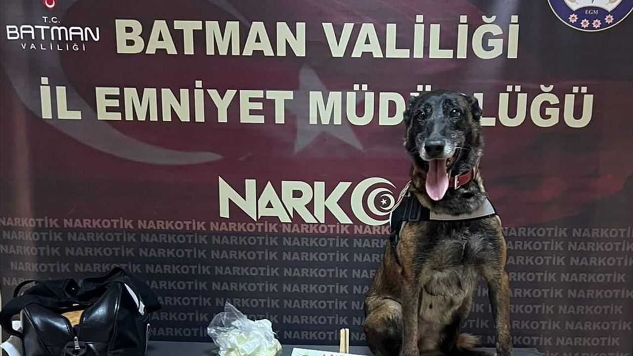 Batman'da Yolcu Otobüsünde Uyuşturucu Operasyonu