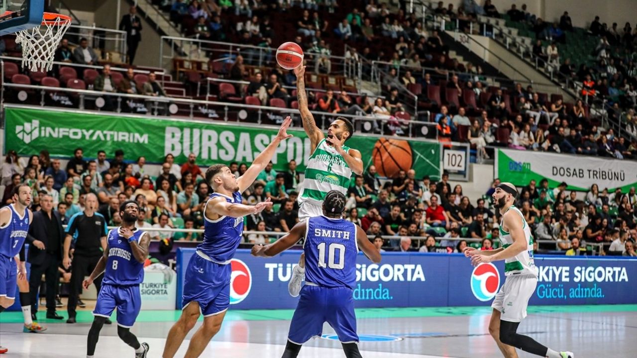 Bursaspor İnfo Yatırım, FIBA Erkekler Avrupa Kupası'nda Galip Geldi