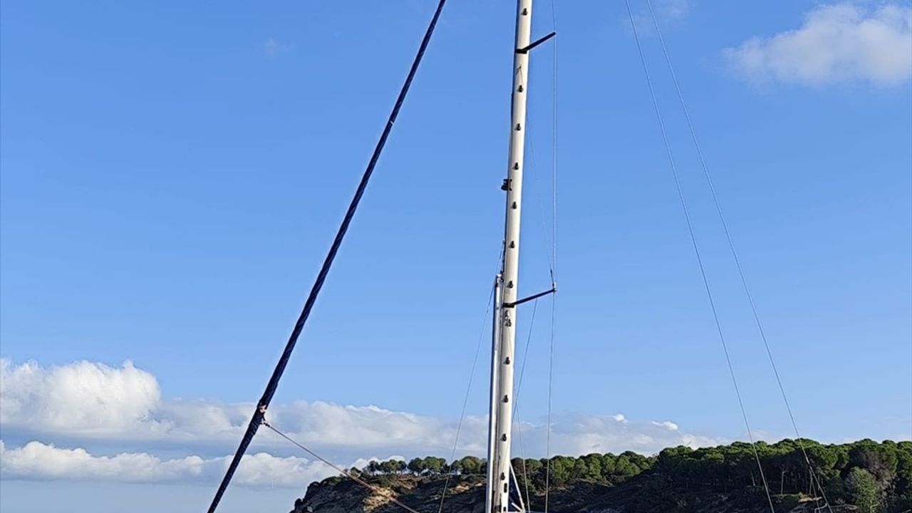 Çanakkale Açıklarında Düzensiz Göçmen Operasyonu