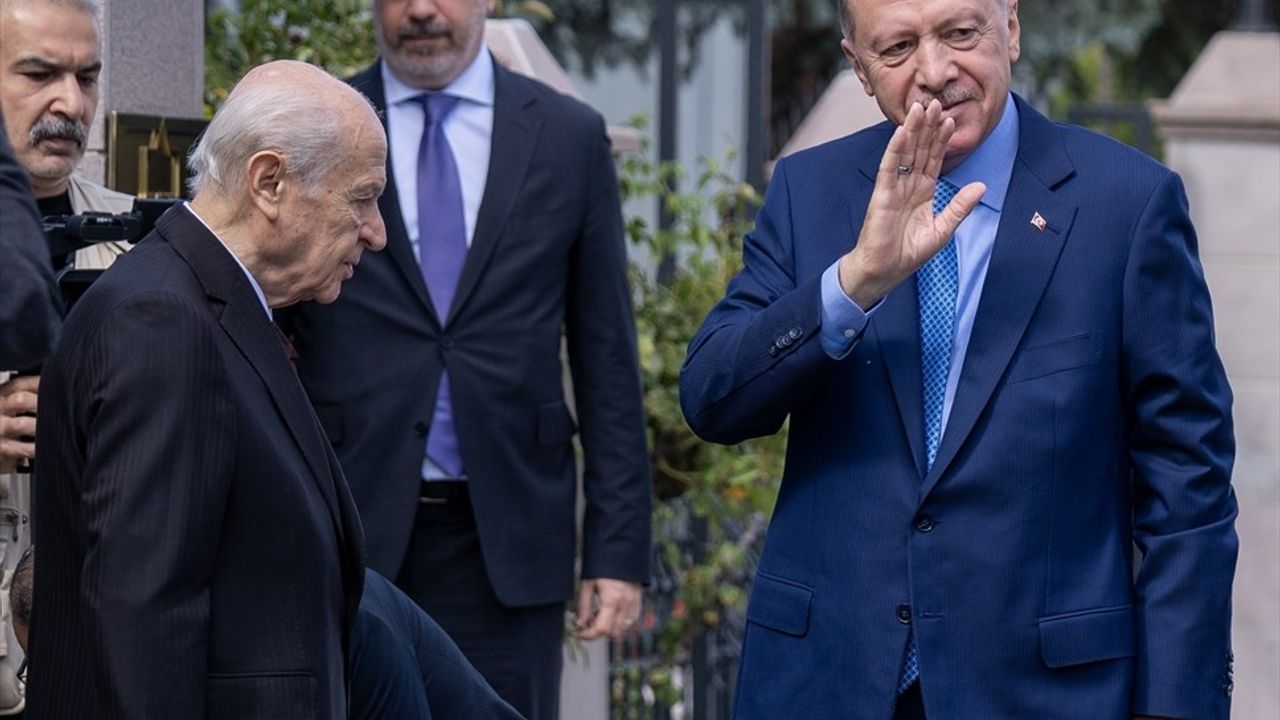 Cumhurbaşkanı Erdoğan, MHP Lideri Bahçeli ile Görüştü