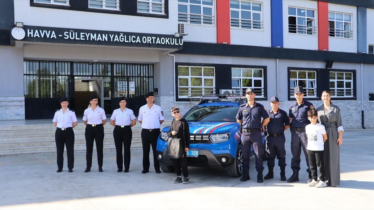 Denizli'de Jandarma'dan Şehit Oğluna Anlamlı Doğum Günü