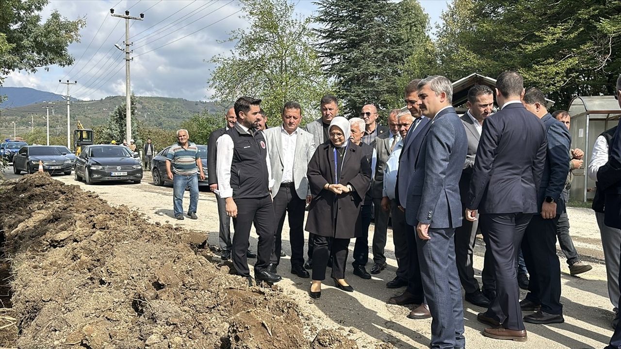 Düzce'de Su Altyapı Yatırımları Yeniden Başlatıldı