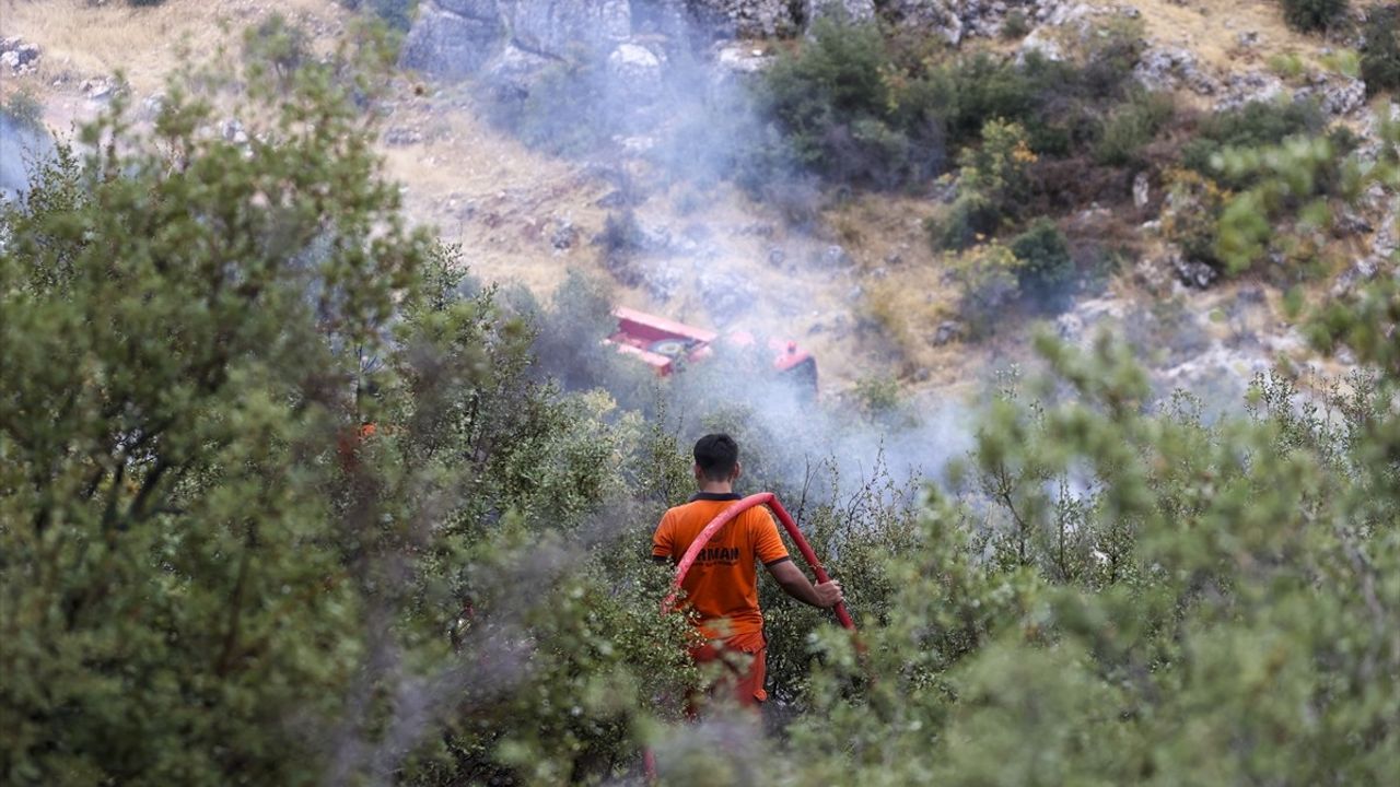 Gaziantep'te Orman Yangını Kontrol Altına Alındı