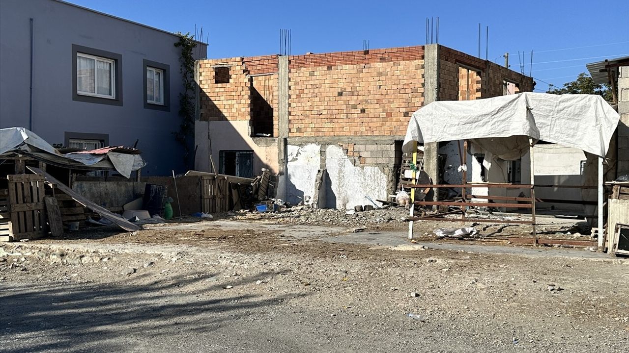 Hatay'da Koyun Hırsızlığı Güvenlik Kamerasında