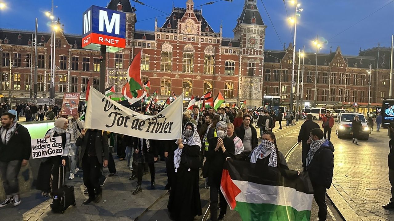 Hollanda'da Gazze Soykırımı Protestosu: Bir Yılın Ardından