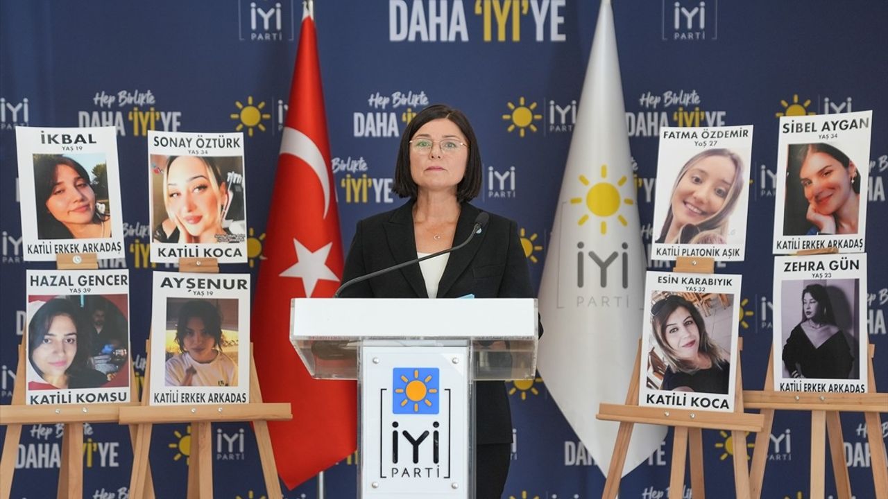 Kadına Yönelik Şiddete Son! İYİ Parti’den Acil Çağrı