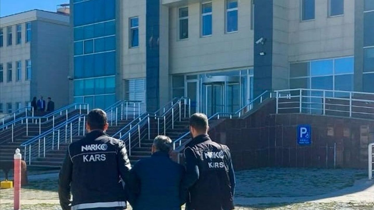 Kars'ta Firari Uyuşturucu Hükümlüsü Yakalandı