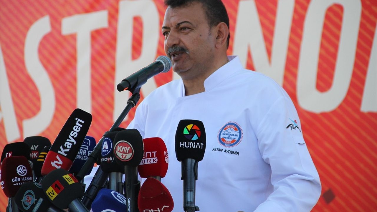 Kayseri'de İkinci Gastronomi Günleri Başladı