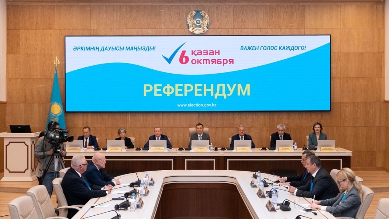 Kazakistan'dan Nükleer Enerji Destekle Gelen Referandum Sonuçları