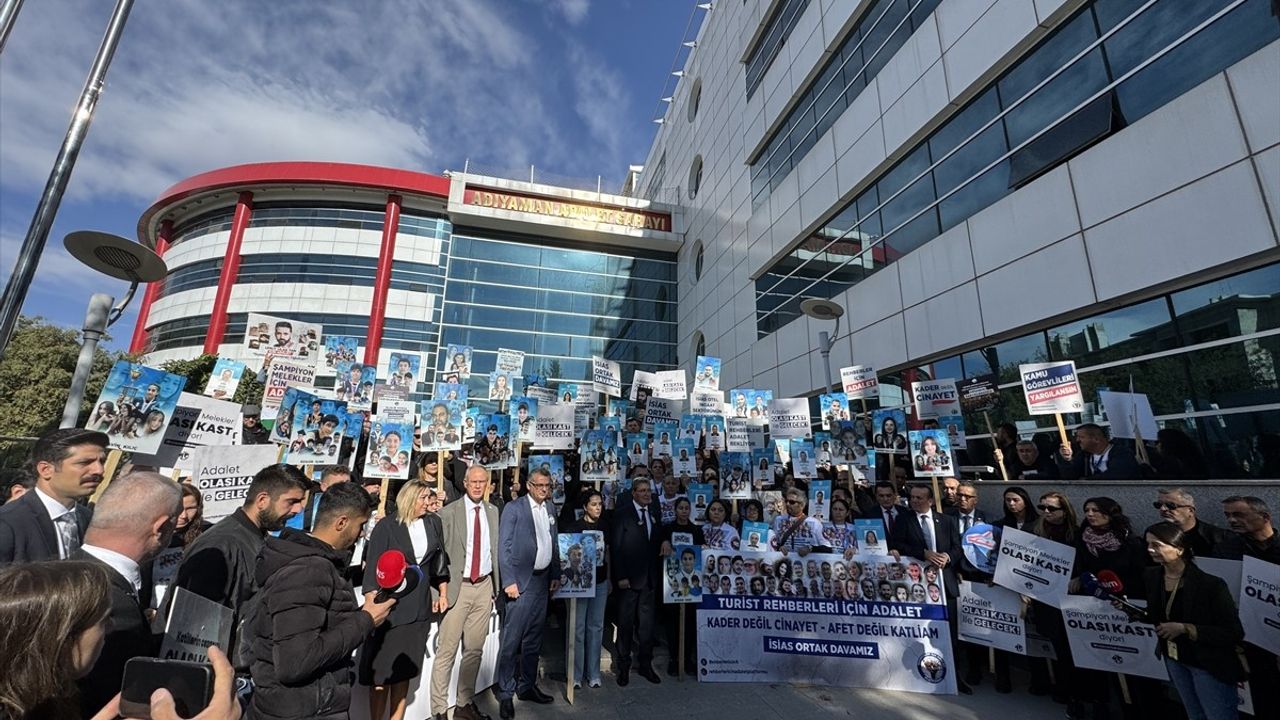 KKTC Başbakanı Üstel, Adıyaman'daki Duruşmaya Katıldı