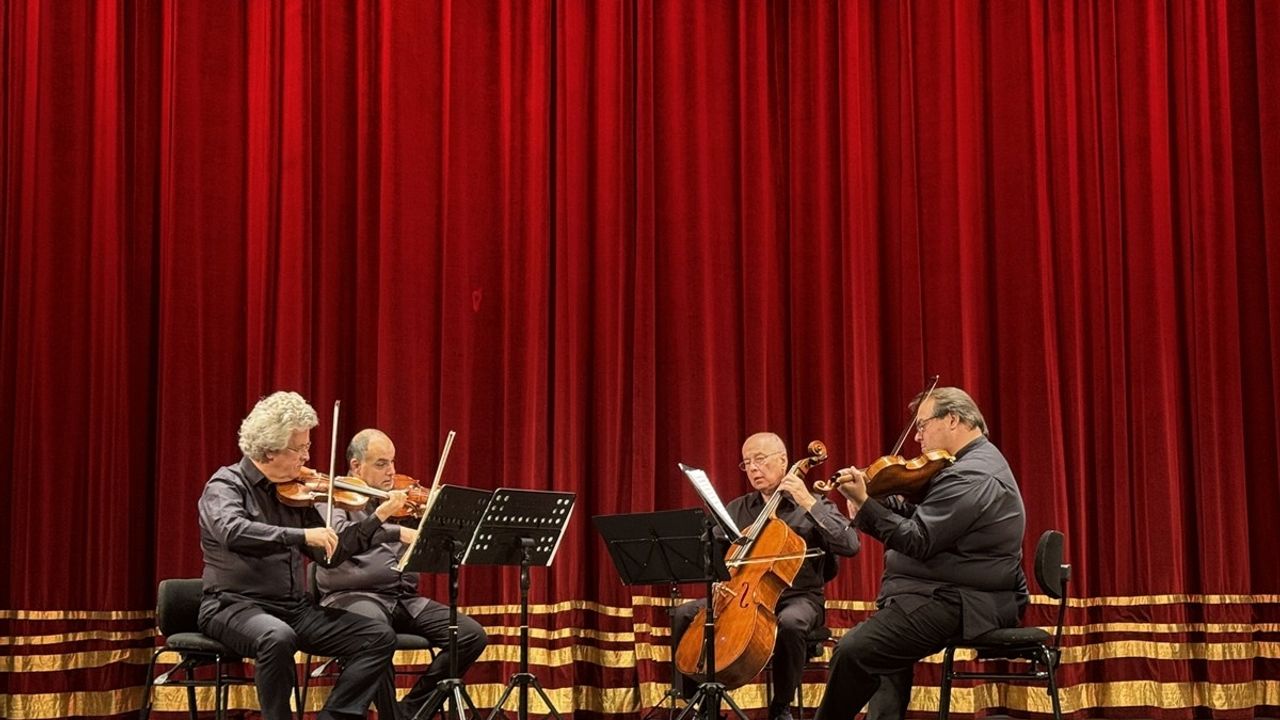 Kodály Quartet İstanbul'da Unutulmaz Bir Konser Verdi