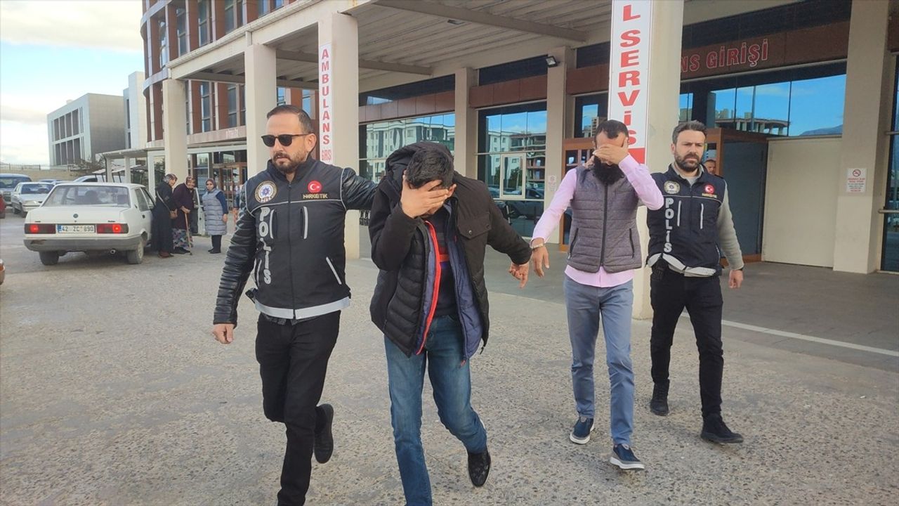 Konya'da Uyuşturucu Operasyonu: İki Zanlı Tutuklandı