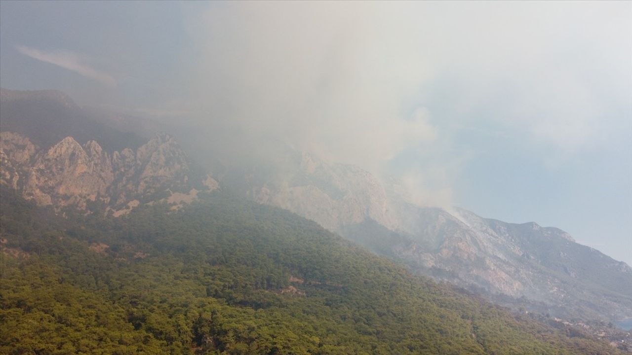 Muğla'daki Orman Yangınlarına Müdahale Devam Ediyor