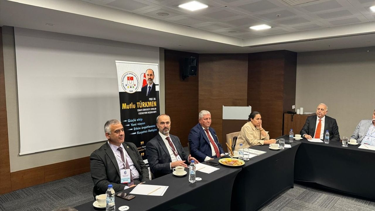 Prof. Dr. Türkmen'in Üniversite Sporları Federasyonu İçin Hedefleri