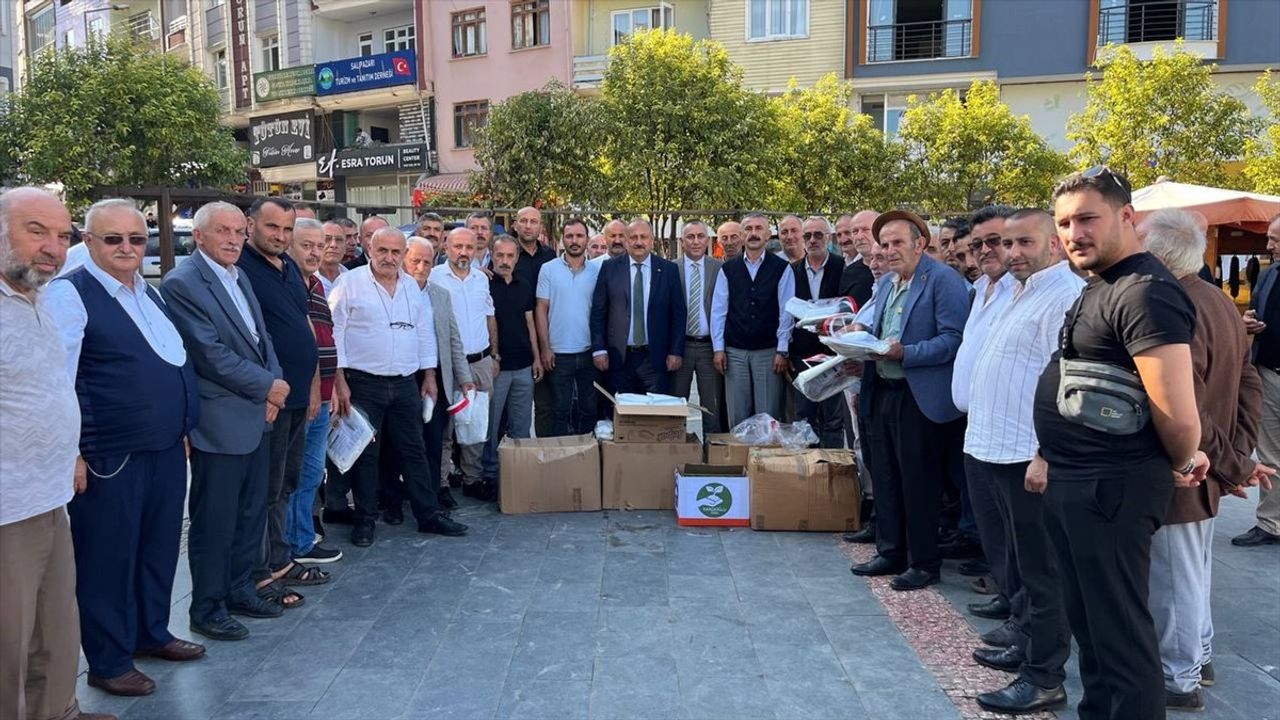 Samsun'da Kahverengi Kokarca ile Mücadele İçin Ekipman Dağıtımı