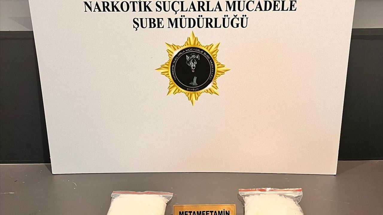 Samsun'da Narkotik Köpeği 'Çakır' Uyuşturucu Operasyonunda Başarılı