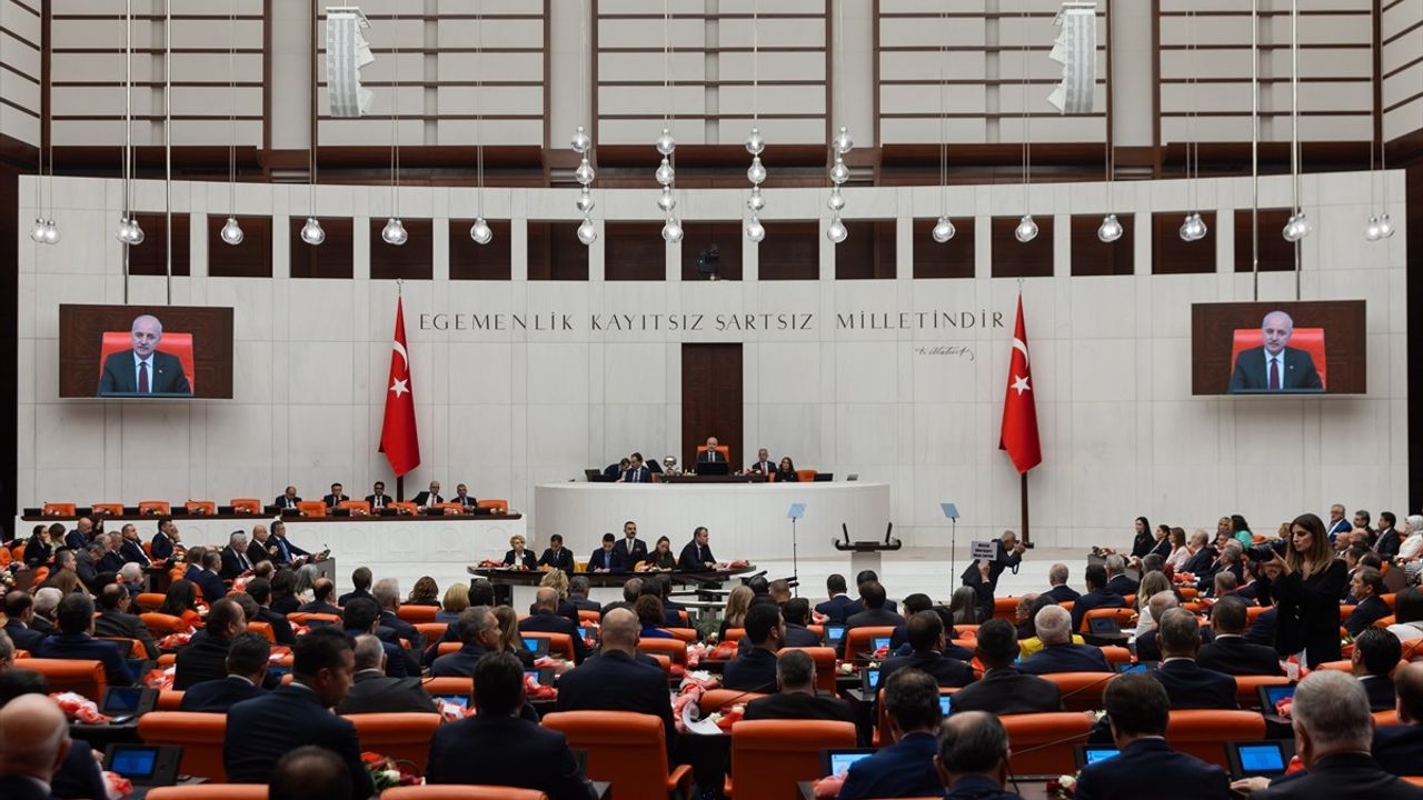 TBMM Başkanı Kurtulmuş'un Yeni Yasama Yılı Konuşması