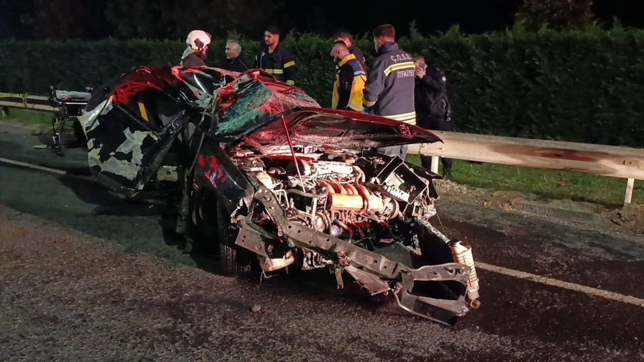 Tekirdağ'da Trafik Kazası: 1 Ölü, 1 Yaralı