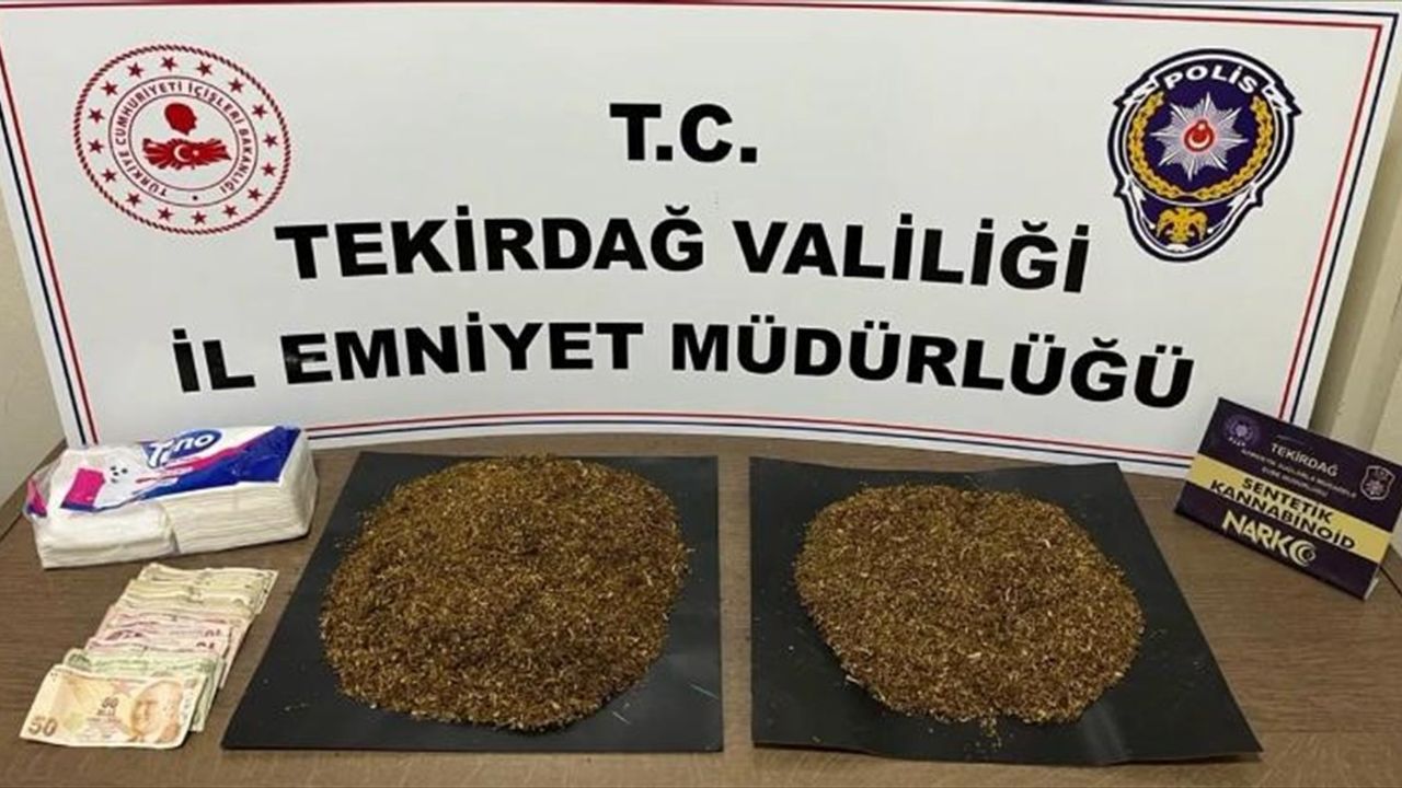 Tekirdağ'da Uyuşturucu Operasyonu: 1 Kilo 140 Gram Ele Geçirildi