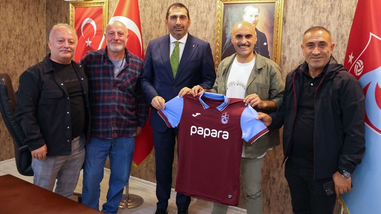 Temel: Sümela'nın Şifresi Yeniden Film Ekibi Trabzonspor'u Ziyaret Etti