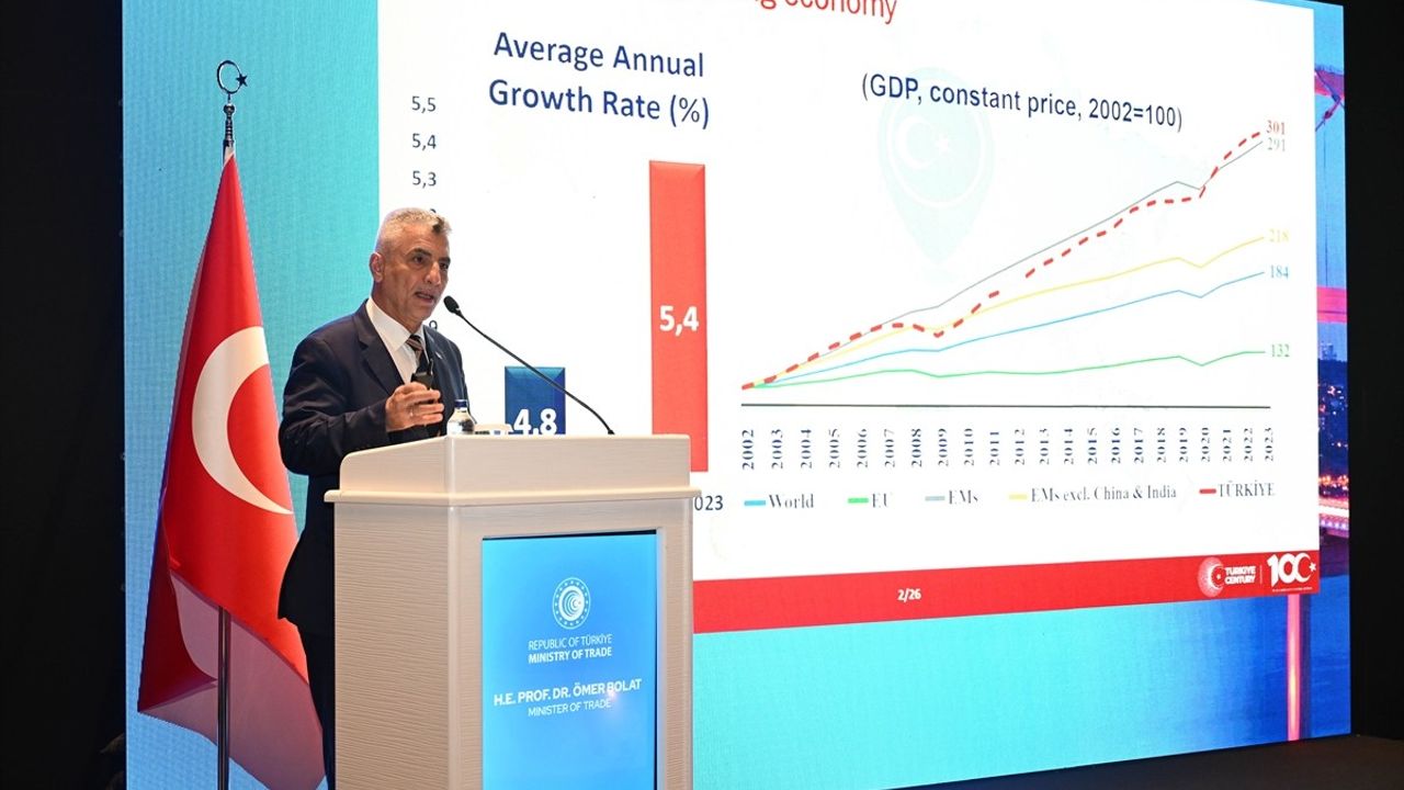 Ticaret Bakanı Bolat, Türkiye'nin Ekonomik Gücünü Vurguladı