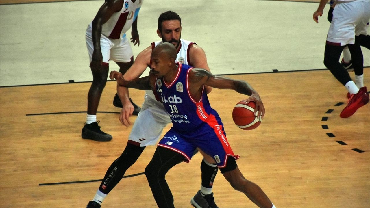 Trabzonspor Deplasmanda iLab Basketbol'u Yendi