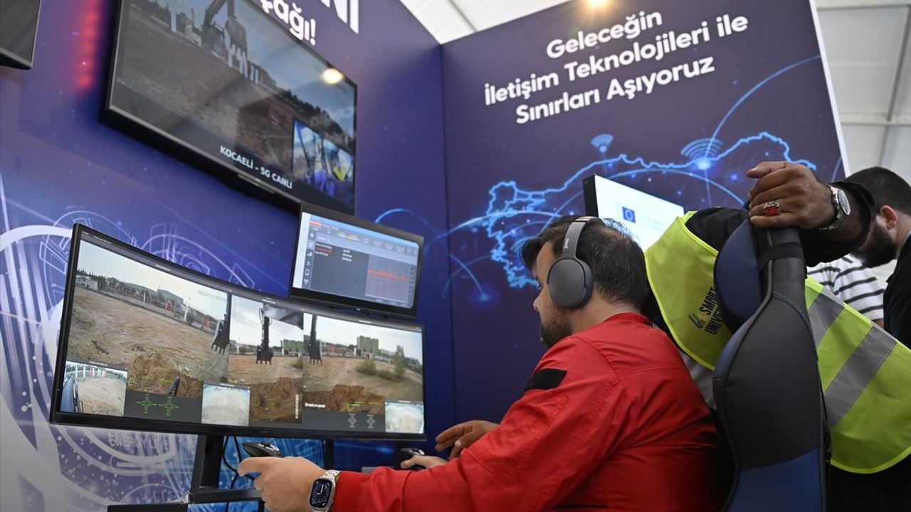 Turkcell'in TEKNOFEST'te Canlı 5G Gösterimi