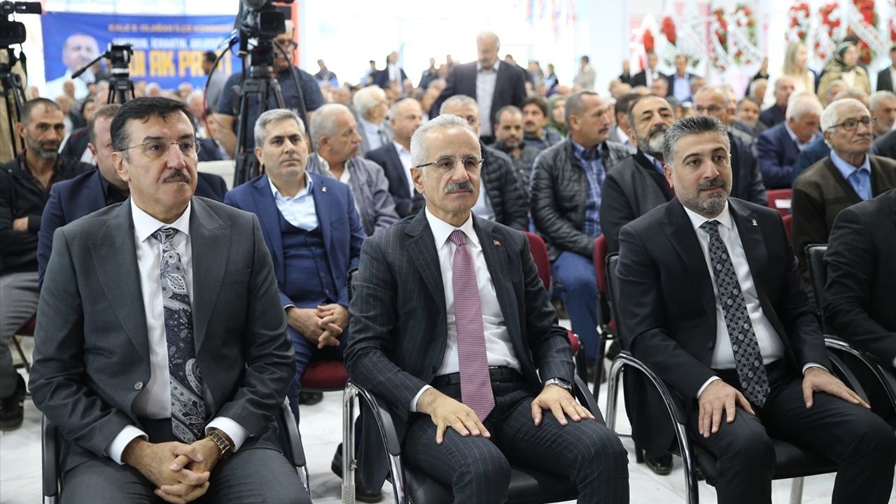 Ulaştırma ve Altyapı Bakanı Uraloğlu'ndan Malatya'da Önemli Açıklamalar