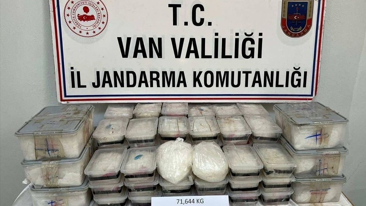 Van'da Büyük Uyuşturucu Operasyonu