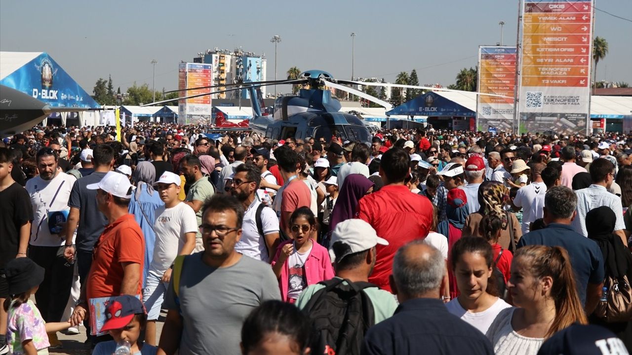 Yerli Hava Araçları TEKNOFEST'te Yoğun İlgi Gördü