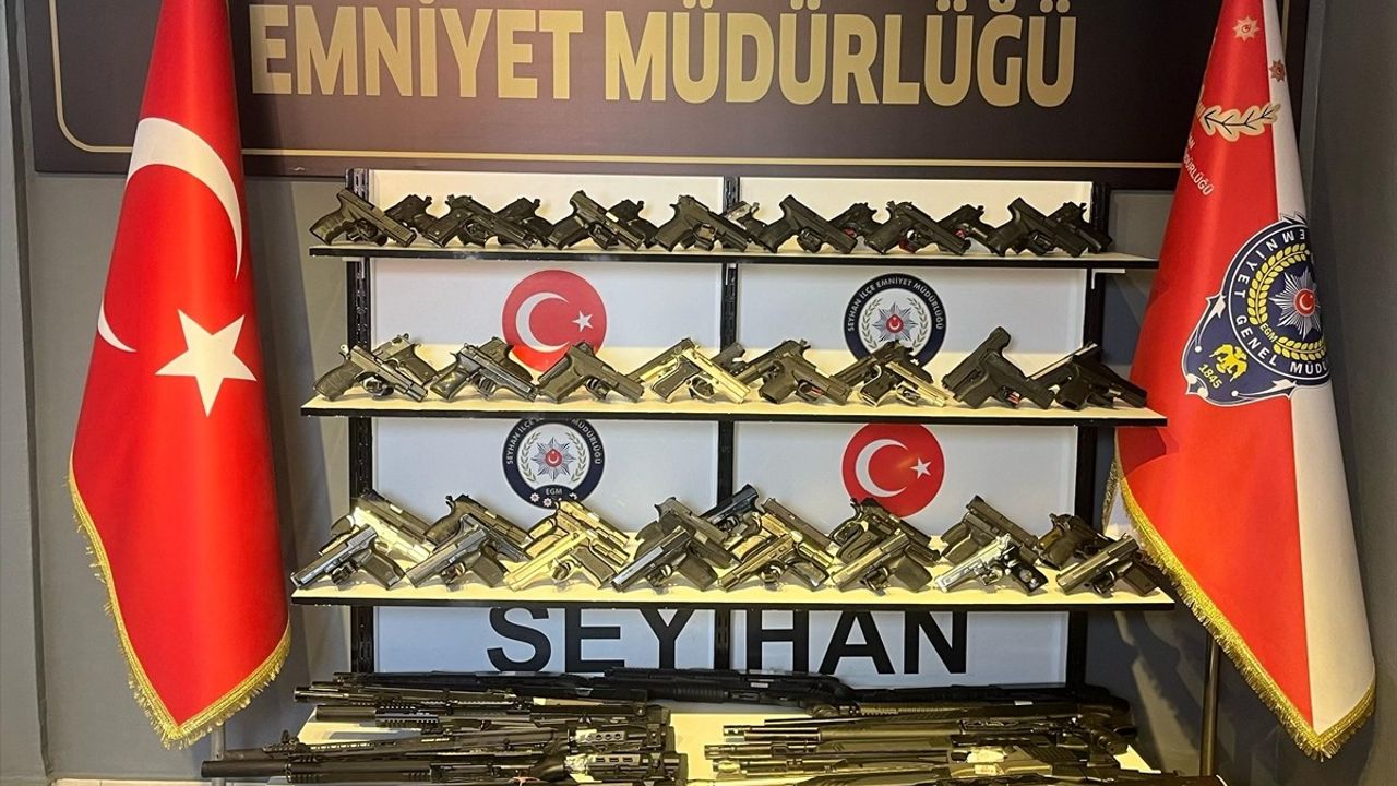 Adana'da Ruhsatsız Silah Operasyonu: 73 Ele Geçirildi