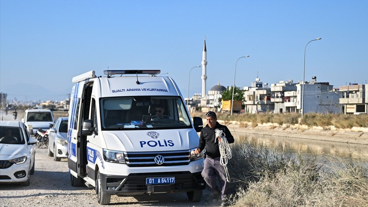 Adana'da Sulama Kanalındaki Kayıp Çocuğun Cesedi Bulundu